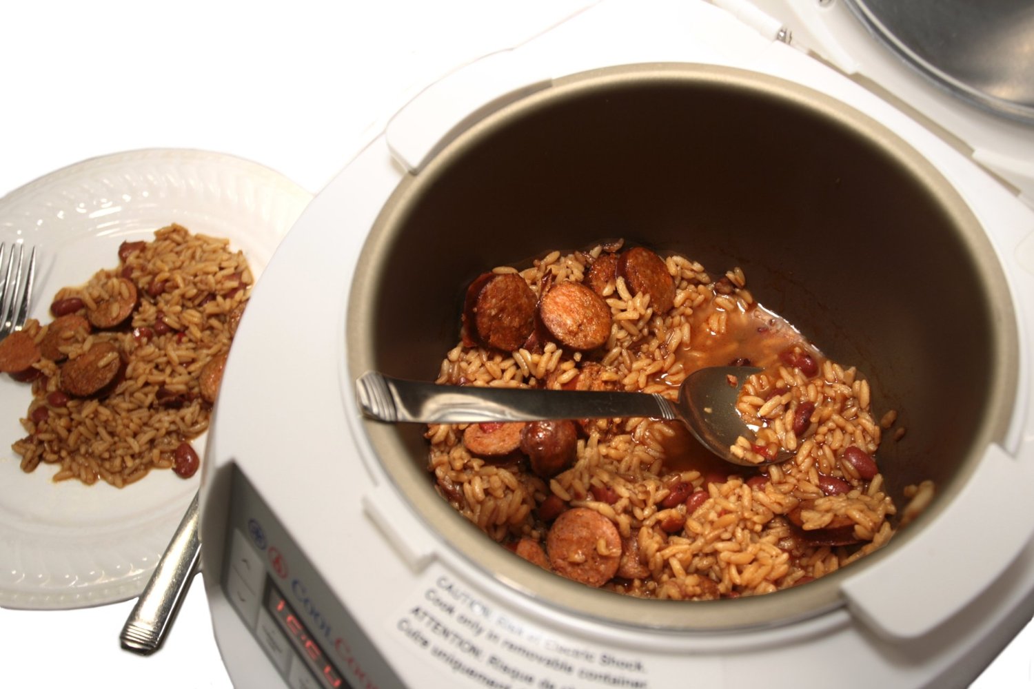 CoolCooker Slow Cooker w/ Builtin Refrigerator Cooking Gizmos