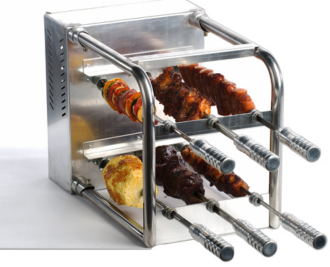 grill brazilian grilling kit rodizio bbq kitchen functional useful tools rotisserie carson cookinggizmos