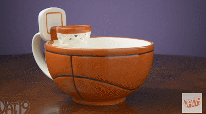 basketball mug