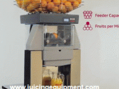 Zummo Z40 Automatic Juicer: 40 Fruits Per Minute
