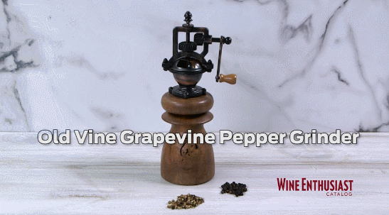 Old Vine Grapevine Pepper Grinder