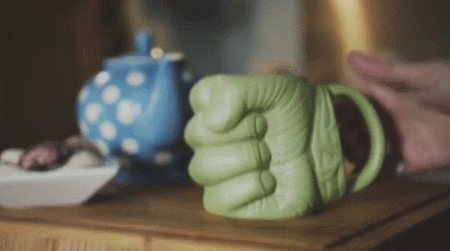 Marvel Hulk Shaped Mug