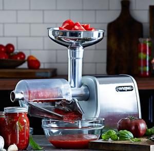 Waring Electric Tomato Press: Processes 50 lbs In 30 Minutes - Cooking