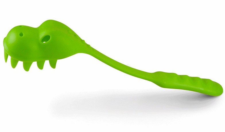 PASTASAURUS Dinosaur Shaped Pasta Server Cooking Gizmos PASTASAURUS Dinosaur Shaped Pasta Server Cooking Gizmos