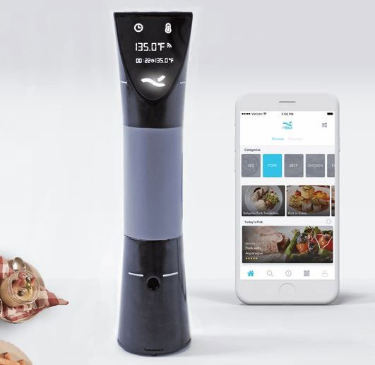 toilet Krympe Kostumer Nise Wave WiFi Sous Vide Device - Cooking Gizmos