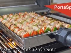 PortaSpit’s Motorized Sausage & Kebab Cooker