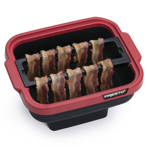 Presto Microwave Multi-Cooker for Bacon, Popcorn - Cooking Gizmos