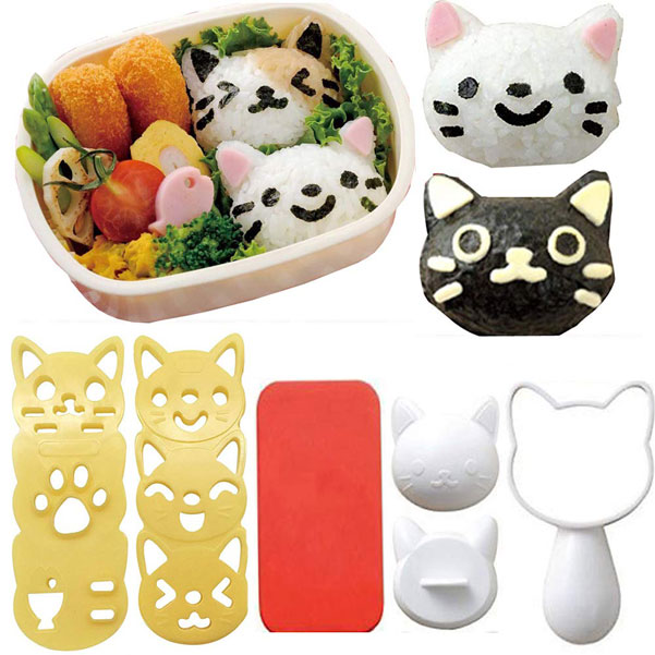 Cat Rice Ball Mold Cooking Gizmos