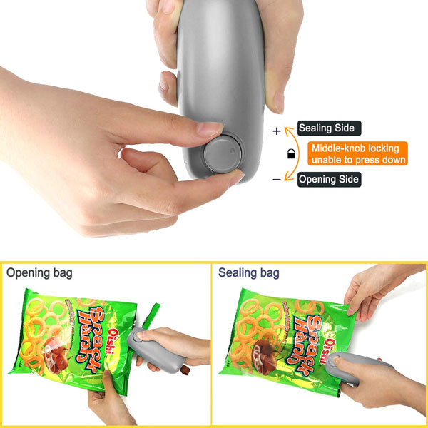 ColorGo Snack Bag Sealer - Cooking Gizmos