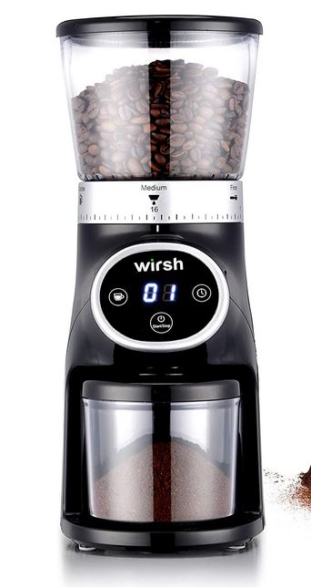 Wirsh Conical Burr Coffee Grinder - Cooking Gizmos