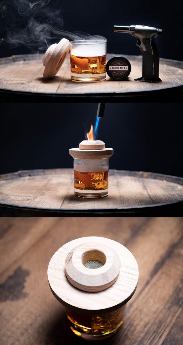 Crafty Cocktail Smoker Kit Cooking Gizmos