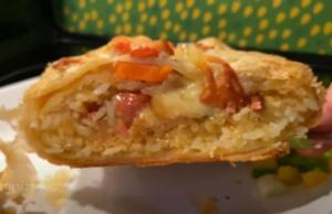 Sticky Rice Sausage Rollet