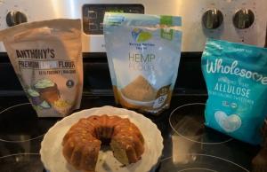 Lupin & Hemp Flour Keto Cake with Elite Cuisine Maxi-Matic Bundt Cake Maker
