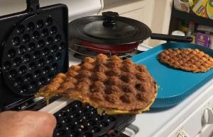 Pampered Chef Bubble Waffle Maker Tested