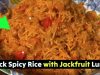 Quick Spicy Rice with Jackfruit