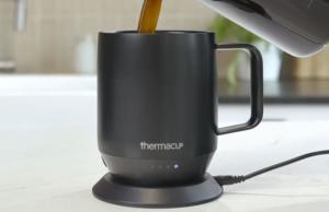 Thermacup Heated Coffee Mug with 5 Settings, 8hr Battery