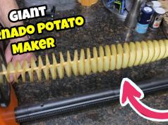 Commercial 2-in-1 Tornado Potato Spiralizer Tested