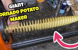 Commercial 2-in-1 Tornado Potato Spiralizer Tested